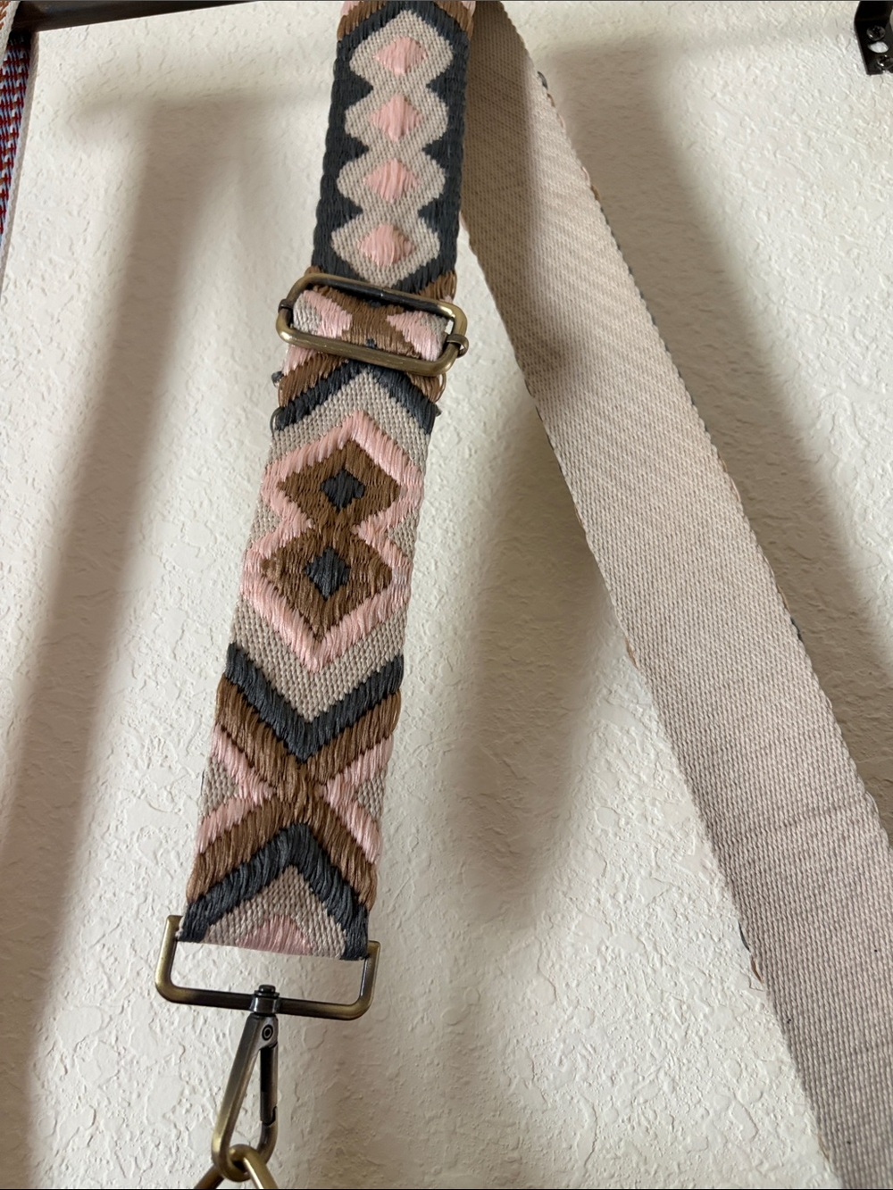 2 Sling Crossbody Bags with Tribal Strap - Picture 14 of 16